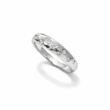 Scattered Diamond Adjustable Ring